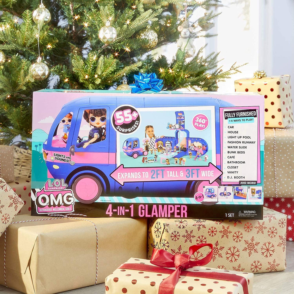 L.O.L. Surprise! 4-in-1 Glamper Fashion Camper with 55+ Surprises – S&D ...