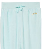 Juicy Couture Girls 12-24 Months Foil Logo 2-Piece Velour Jogger Set
