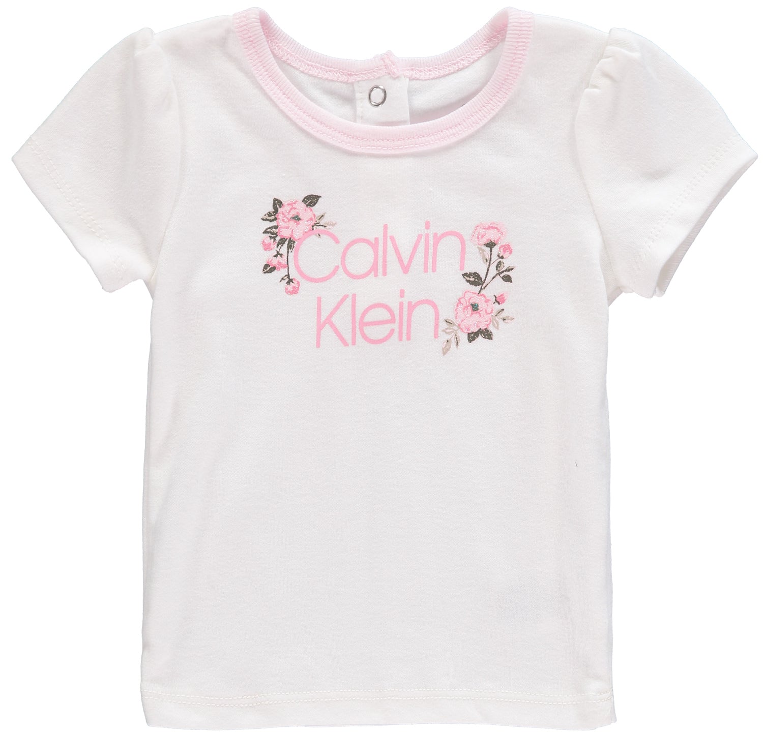 Calvin Klein Girls 12-24 Months 3-Piece Floral Jacket Set