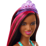 Mattel Barbie Dreamtopia™ Princess Doll, 12-inch, Brunette with Pink Hairstreak