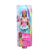 Mattel Barbie Dreamtopia™ Princess Doll, 12-inch, Brunette with Pink Hairstreak