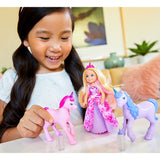 Mattel Barbie Dreamtopia™ Gift Set, Chelsea™ Princess Doll with Baby Unicorns
