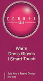 Connex Gear Womens Smart Touch Dress Gloves
