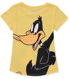 Looney Tunes Girls 4-14 Looney Tunes Bugs Bunny Short Sleeve Screen Print T-Shirt