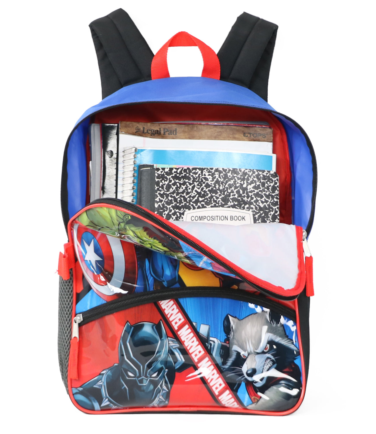 Marvel Heroes Backpack with Lunchbox