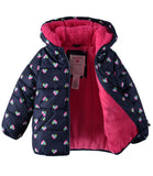 Carters Girls 2T-6X Fleece Lined Puffer Jacket