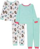 Dreamworks 2T-4T Gabbys Dollhouse 4-Piece Cotton Pajamas