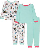 Dreamworks 2T-4T Gabbys Dollhouse 4-Piece Cotton Pajamas