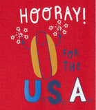 Carters Boys 0-24 Months 2-Piece Hooray USA Outfit Set