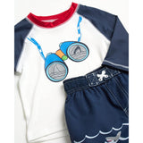 Wippette Kids Boys 2T-4T Rashguard Swim Set