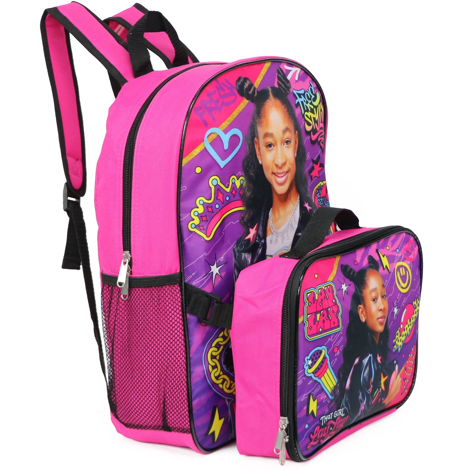 Nickelodeon Girls That Girl Lay Lay Backpack Lunchbox Set