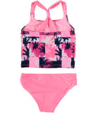 Limited Too Two Piece Shimmer Swim Suit