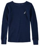 Nautica Boys Long Sleeve Waffle Thermal Set