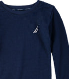 Nautica Boys Long Sleeve Waffle Thermal Set
