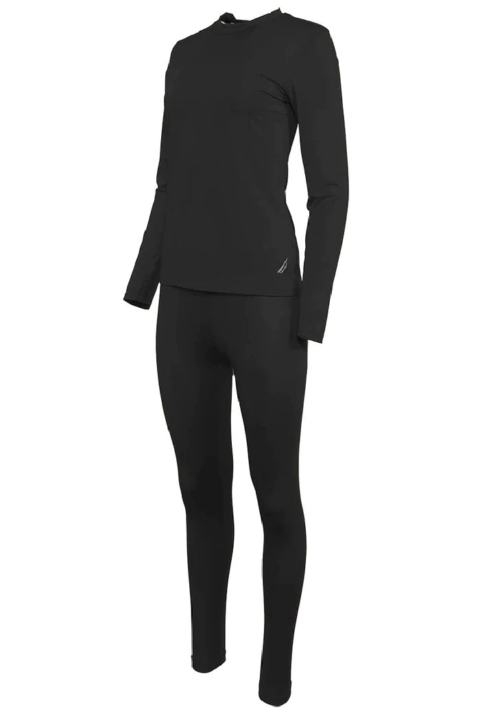 Nautica Women's Long Sleeve Base Layer Waffle Thermal Underwear Set (Red,  Medium) - Yahoo Shopping