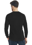 Nautica Mens Waffle Thermal Crew Neck Long Sleeve Top