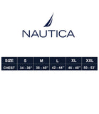 Nautica Mens Waffle Thermal Crew Neck Long Sleeve Top