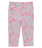 Kids Headquarters Girls 2T-4T Rosette Floral Legging Set