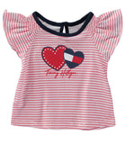 Tommy Hilfiger Girls 12-24 Months Heart T-Shirt Short Set