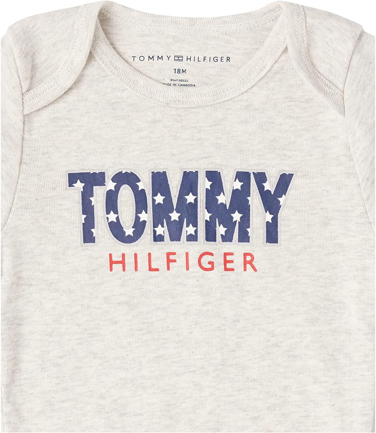 Tommy Hilfiger Boys 0-9 Months 4-Pack Short Sleeve Bodysuit