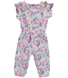 Juicy Couture Girls 0-9 Months Heart Ruffle Coverall