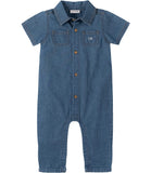 Calvin Klein Boys 0-9 Months Denim Coverall