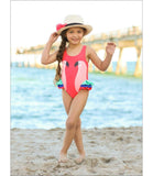 Limited Too Girls 7-16 Unicorn 1-Piece Swimsuit