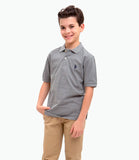 U.S. Polo Assn. Boys 4-20 Short-Sleeve Classic Polo Shirt with Small Pony Applique