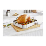 KitchenAid 16'' Tri-Ply Stainless Steel Roaster with Rack