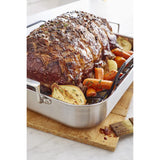 KitchenAid 16'' Tri-Ply Stainless Steel Roaster with Rack