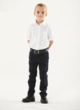 Galaxy Boys 4-7 Flat Front School Uniform Pants
