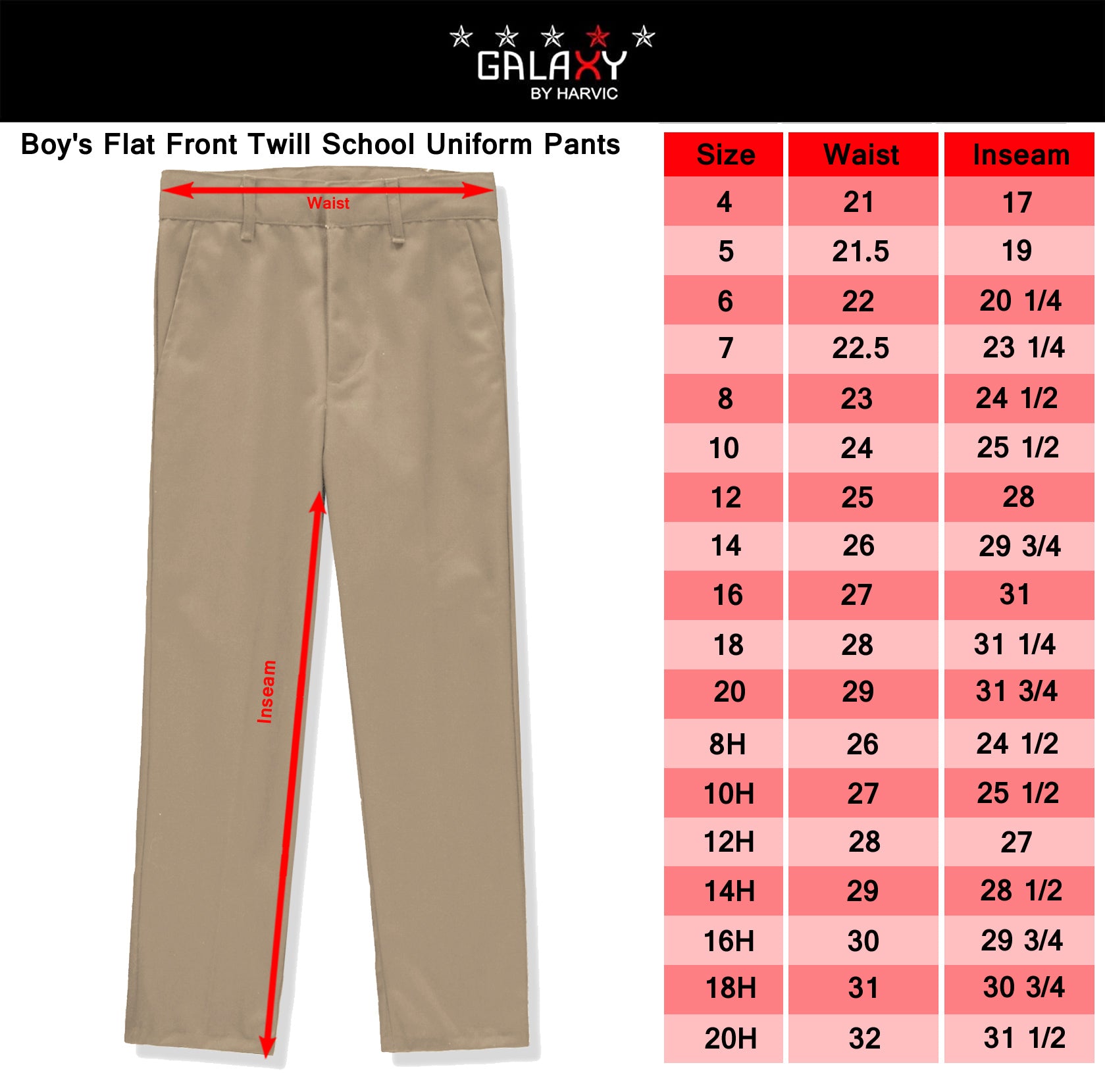 Boys Navy Pants - Saint Paul's Place