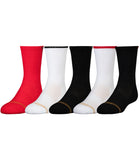 Gold Toe Boys 8-20 Ultra Tec Crew Sock, 5-Pack