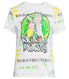 RICK AND MORTY Mens Short Sleeve All Over Print T-Shirt