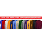 Galaxy Girls 4-6X Long Sleeve Polo School Uniform Shirt