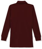 Galaxy Girls 4-6X Long Sleeve Polo School Uniform Shirt