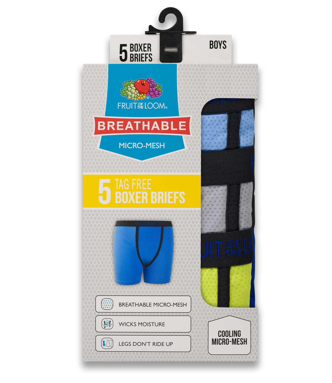 Men's Fruit of the Loom® Signature 3-pack Breathable Micro-Mesh