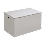 Badger Basket Flat Bench Top Toy and Storage Box – White