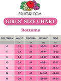 Fruit of the Loom Girls 4-16 Bikini, 10-Pack