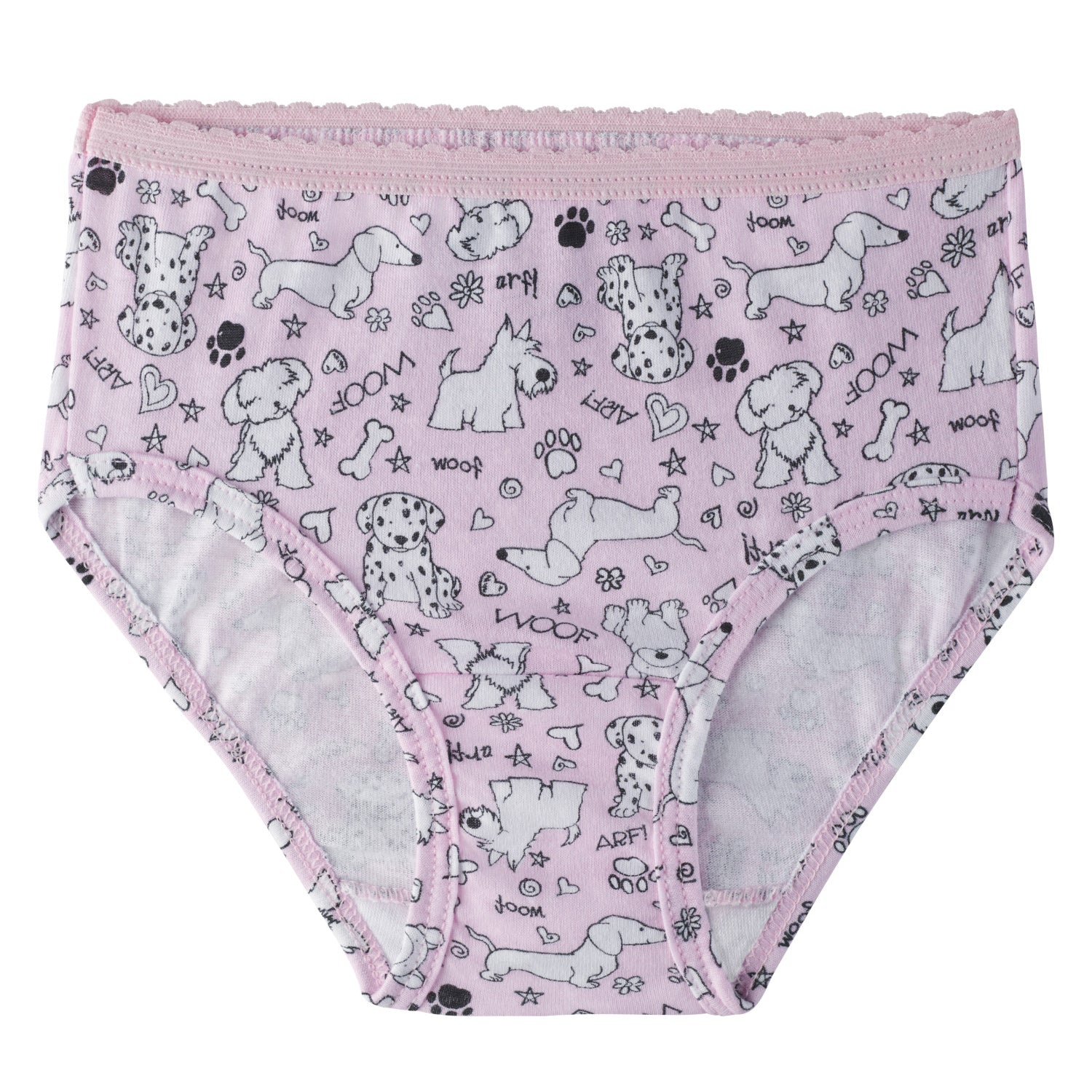 Fruit of the Loom Girls 2T-5T Briefs, 10-Pack