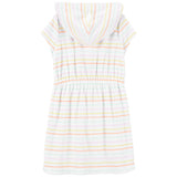 Carters Girls 4-16 Striped Hooded Cover-Up
