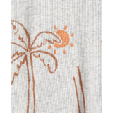 Carters Boys 0-9 Months Palm Trees Snap-Up Thermal Sleep & Play