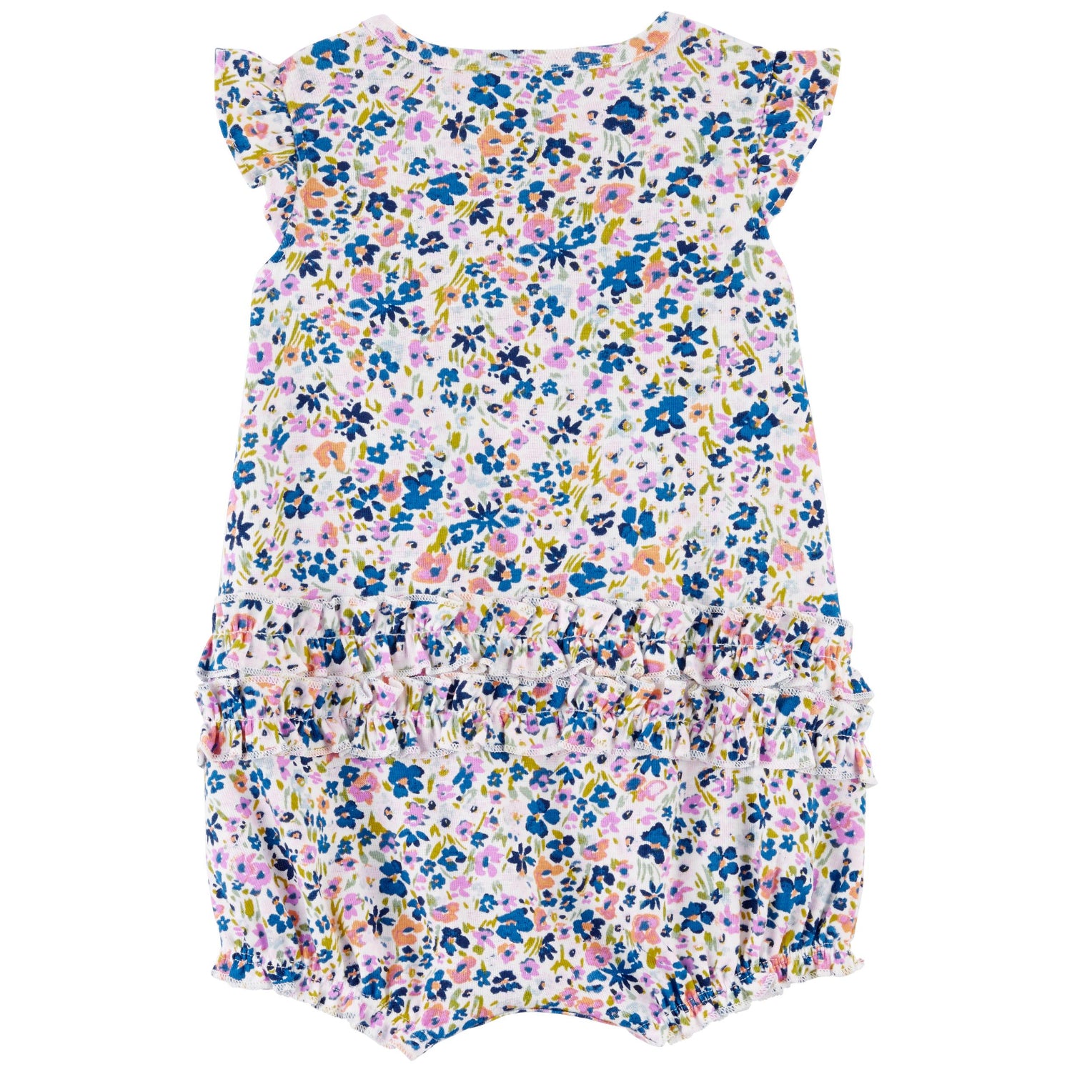 Carters Girls 0-9 Months 1-Piece Floral Romper S&D Kids Carters Girls 0-9 Months 1-Piece Floral Romper S&D Kids