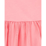 Carters Girls 2T-5T 2-Piece Tulle Peplum Top & Legging Set