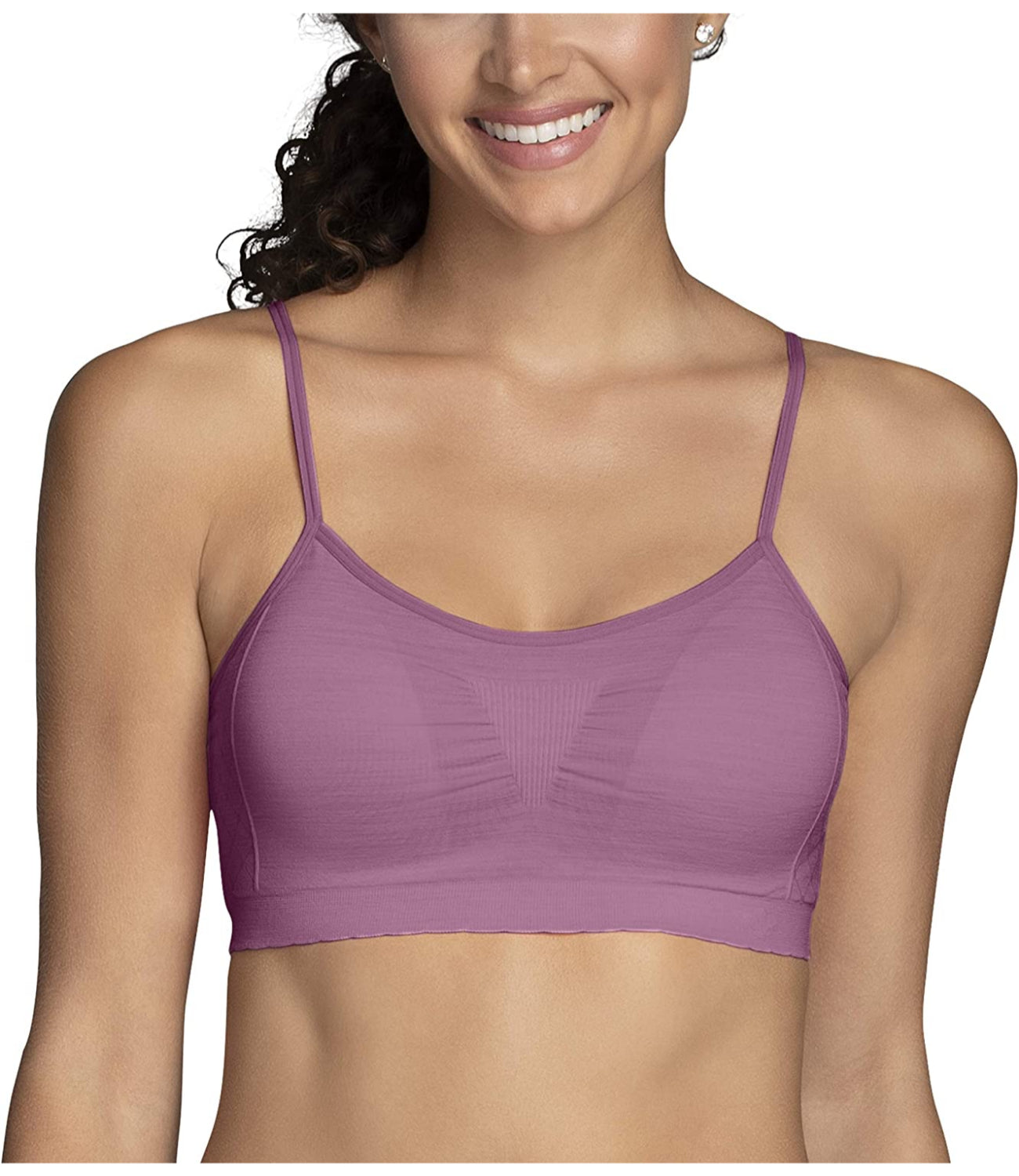 Lily Of France Womens Vanity Fair Seamless Comfort Padded Bralette