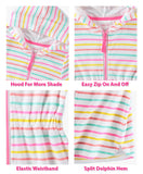 Cyndeelee Girls 2T-4T Terry Swimsuit Coverup