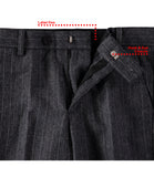 Leo & Zachary Boys 4-16 Adjustable Waist Slim Fit Chalk Stripes Dress Pant