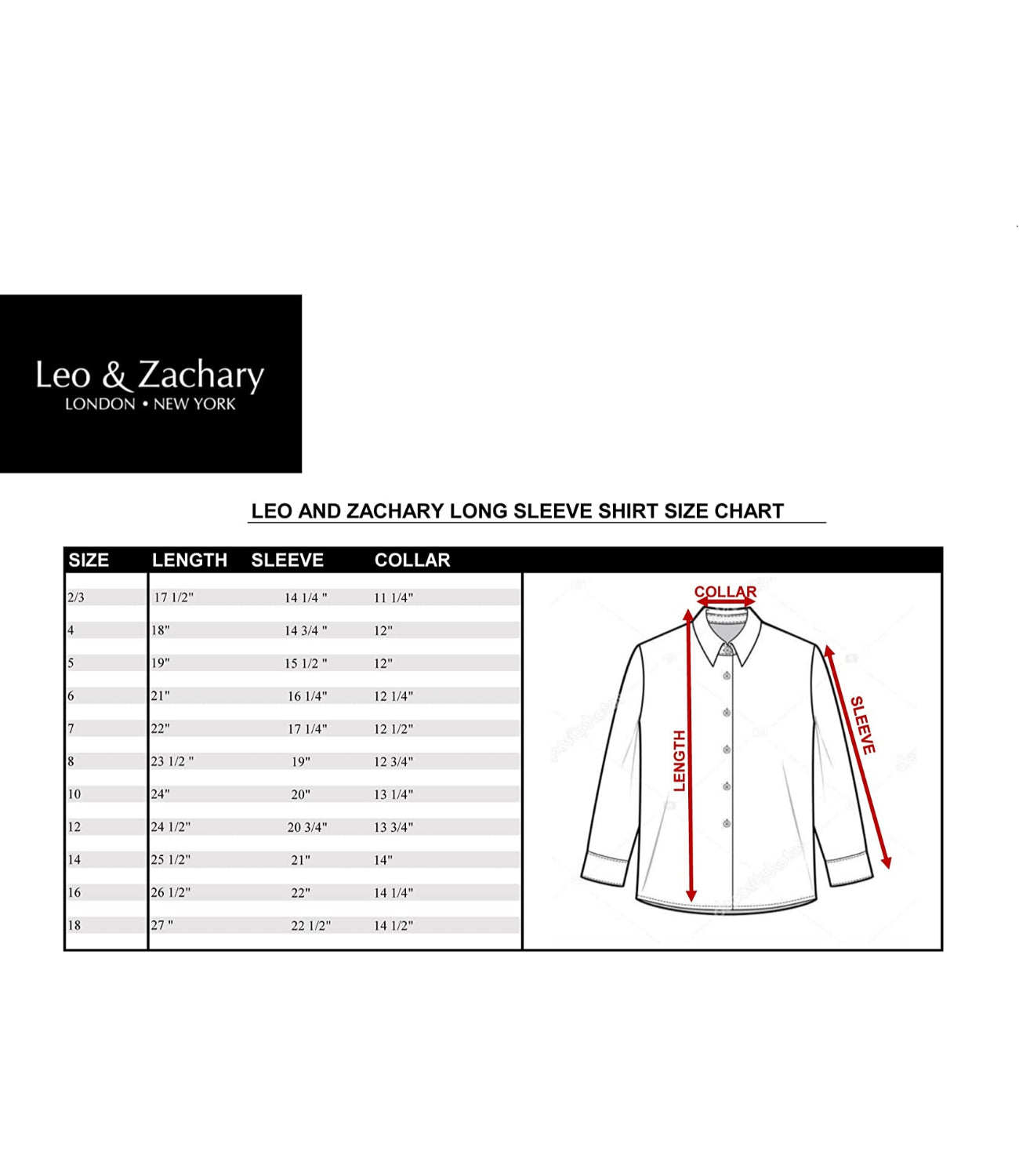 Leo & Zachary Boys 8-16 LZ Royal Dress Shirt