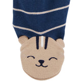 Carters Boys 0-9 Months Baby Chipmunk 2-Way Zip Cotton Sleep & Play