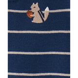 Carters Boys 0-9 Months Baby Chipmunk 2-Way Zip Cotton Sleep & Play